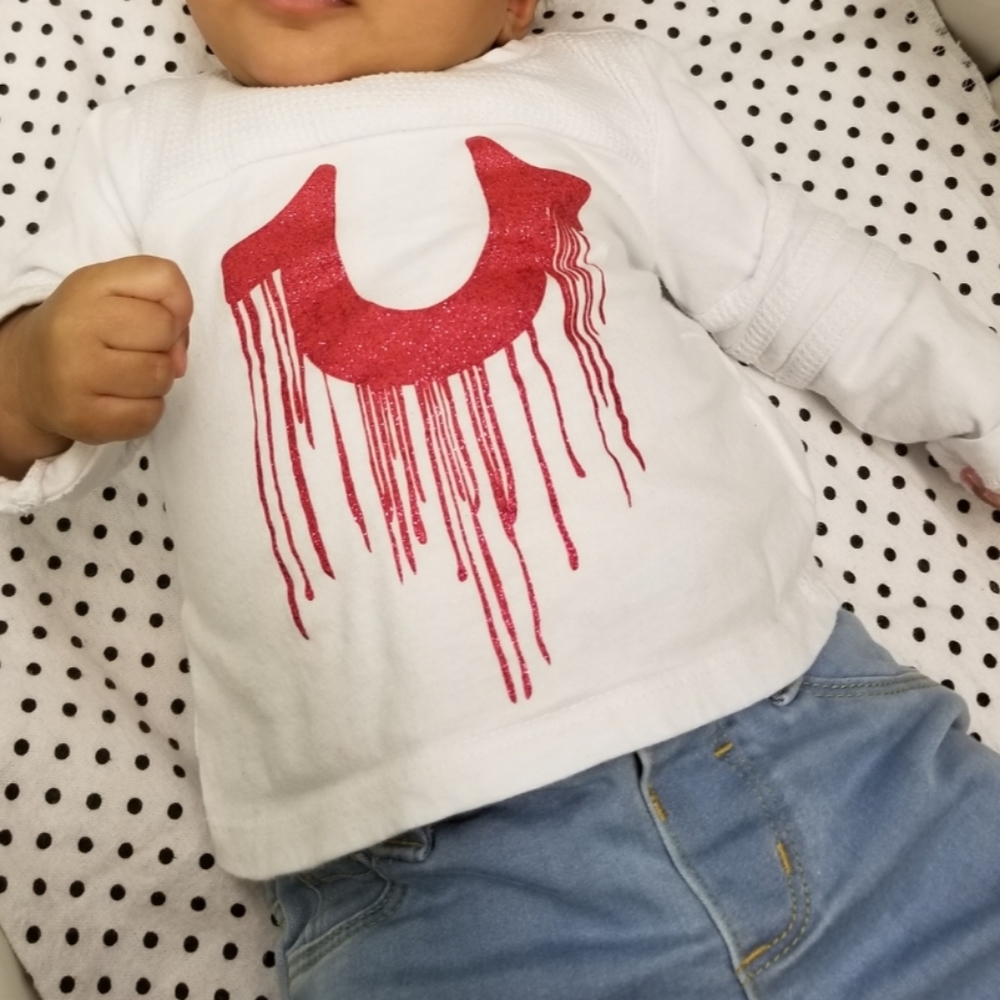True religion baby girl shirt